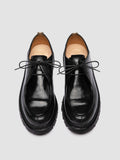 VOLCOV FLEXI 001 - Black Leather Derby Shoes - thumb image 2,side view