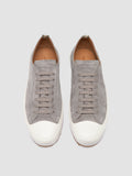 VULCAN 001 - Grey Suede Low-Top Sneakers - thumb image 2,side view