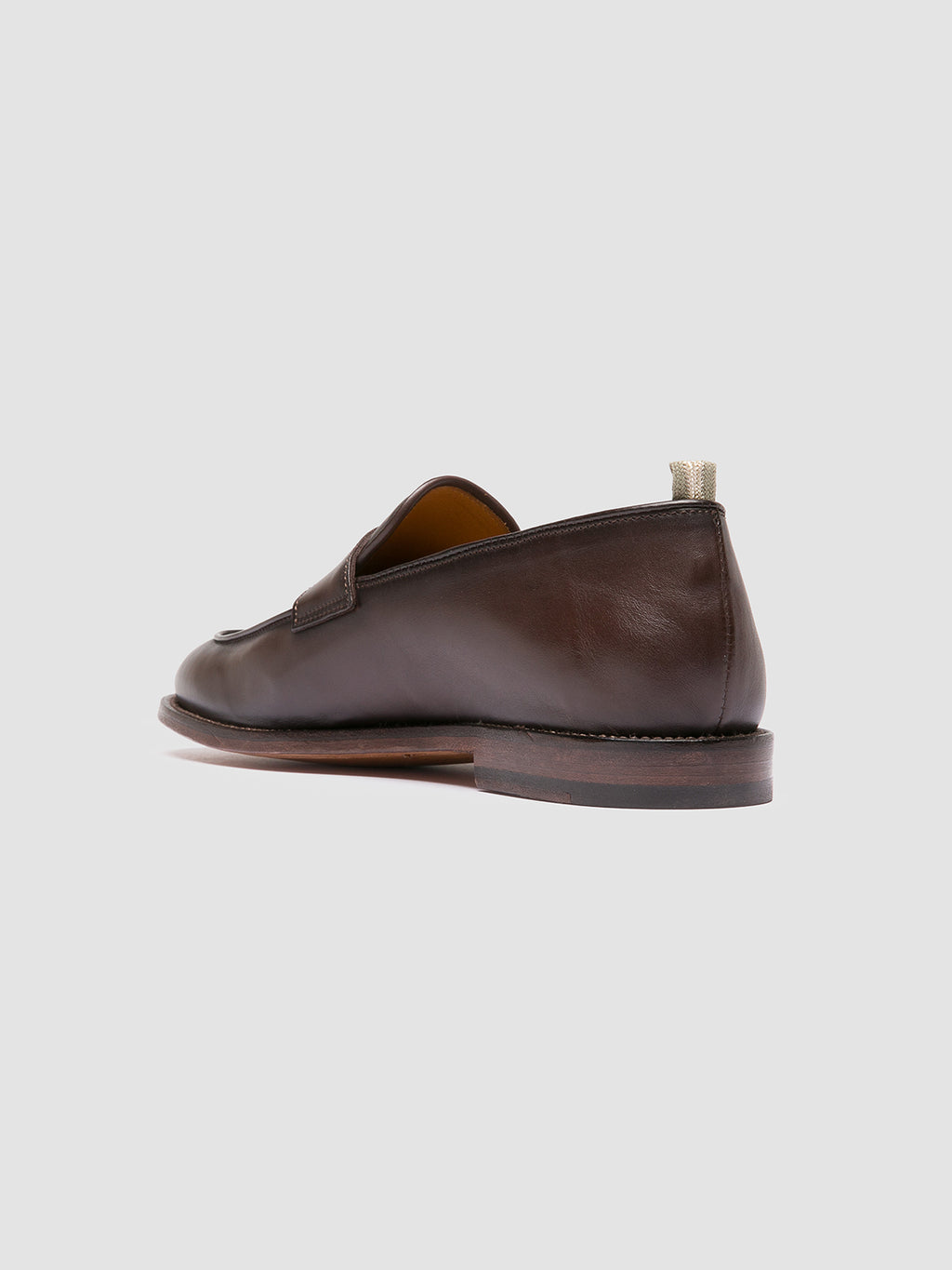 OPERA 001 - Brown Leather Penny Loafers
