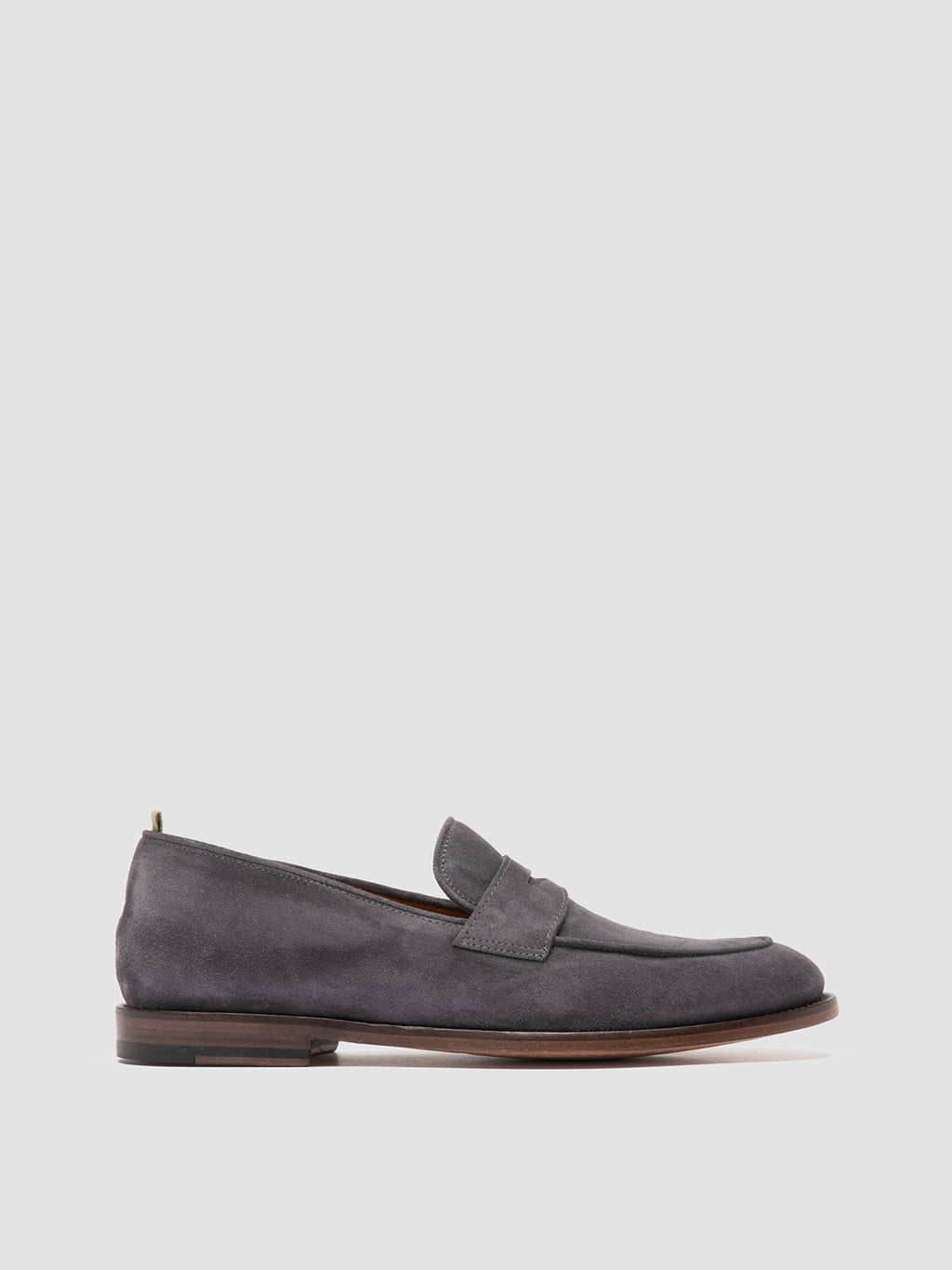 OPERA 001 - Grey Suede Penny Loafers Men Officine Creative - 1