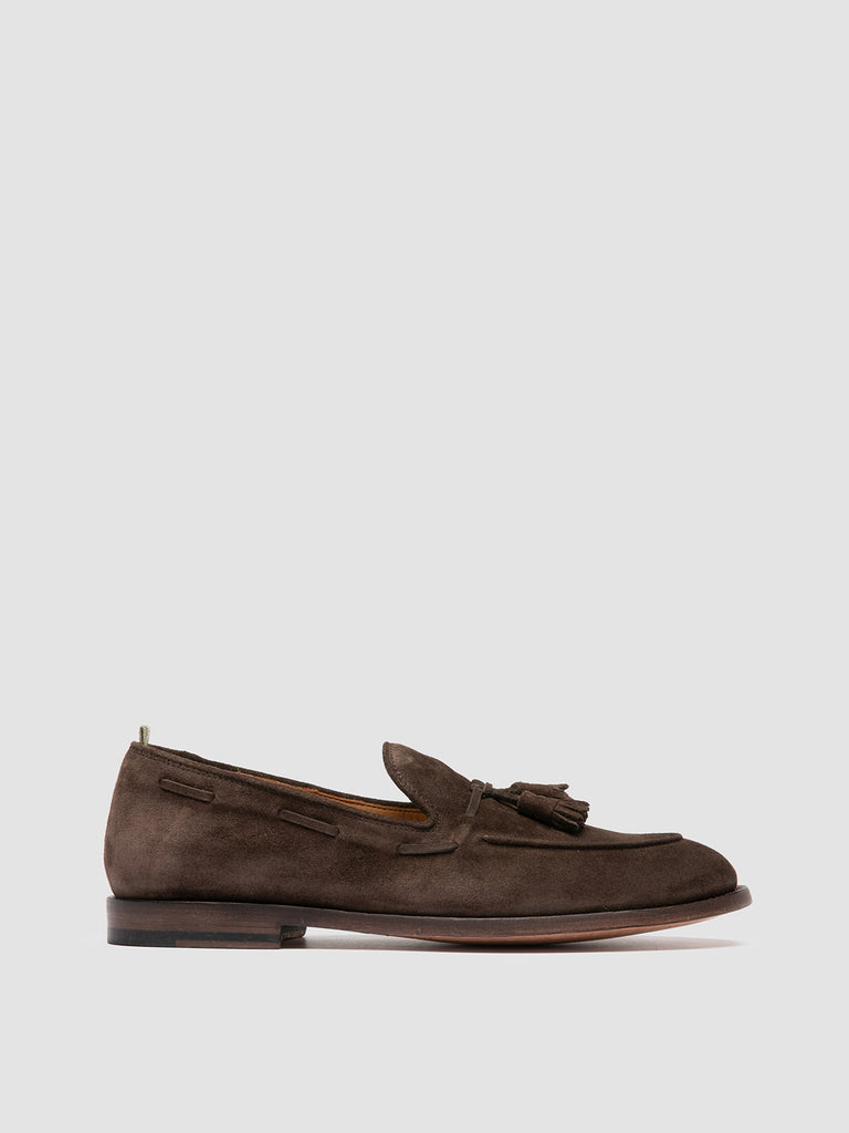 OPERA 002 - Brown Suede Tassel Loafers