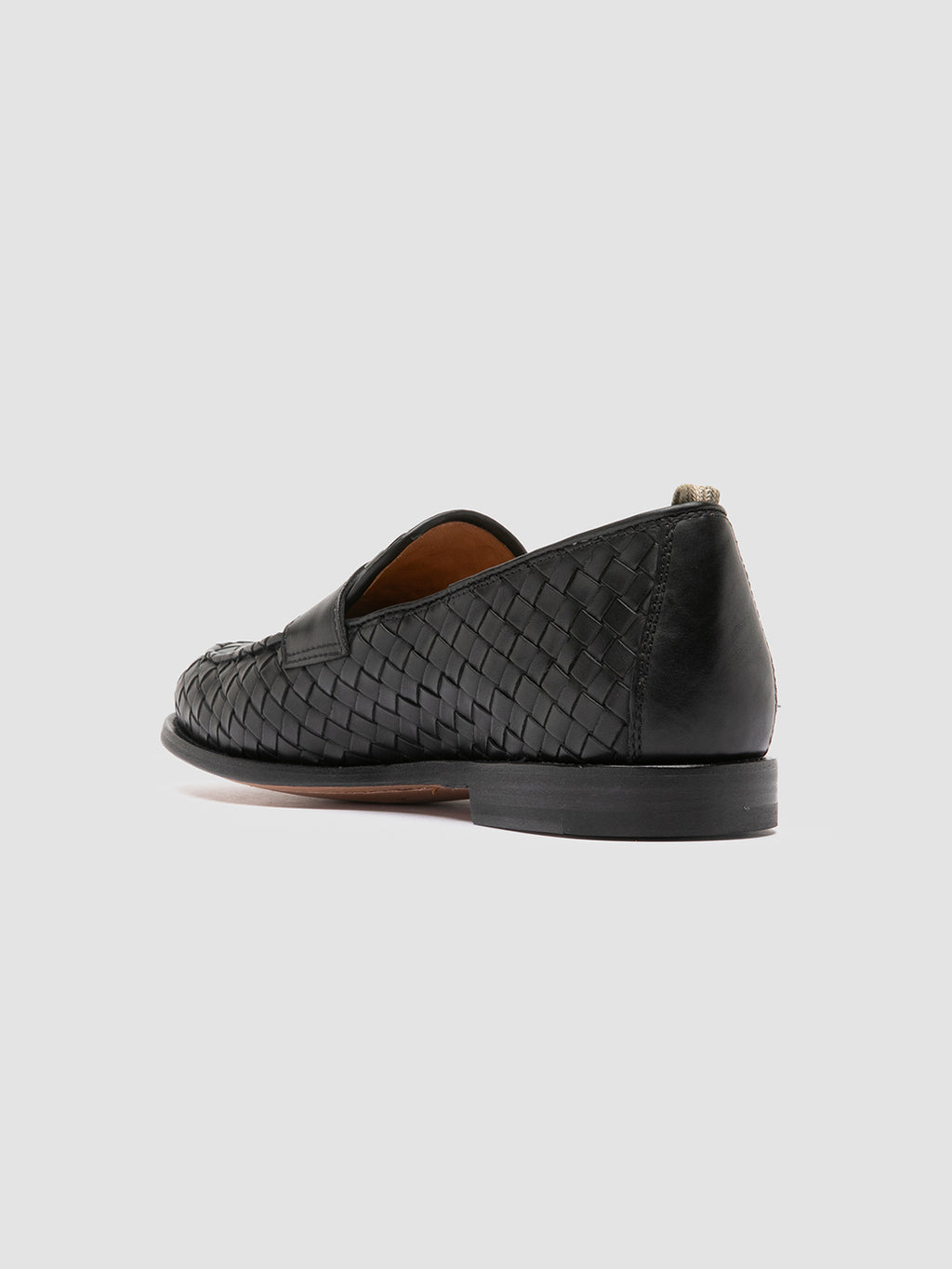 OPERA 003 - Black Leather Penny Loafers Men Officine Creative - 4