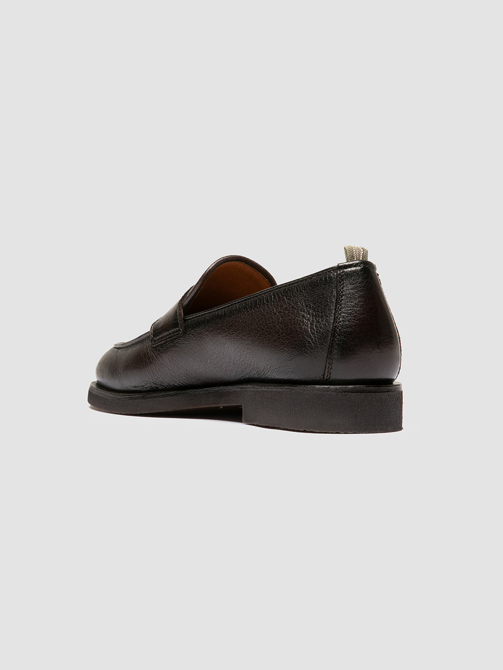 OPERA FLEXI 101 - Brown Leather Penny Loafers