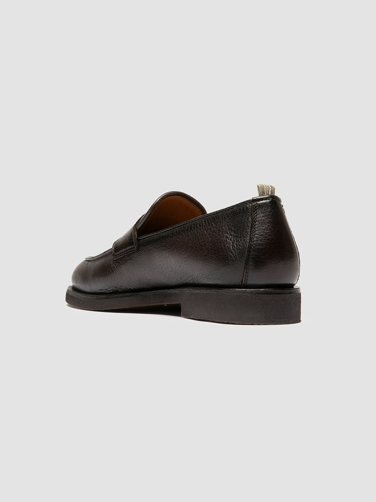 OPERA FLEXI 101 - Brown Leather Penny Loafers