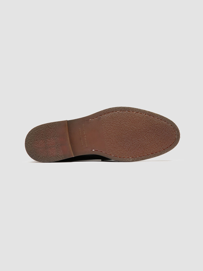OPERA FLEXI 101 - Brown Suede Penny Loafers