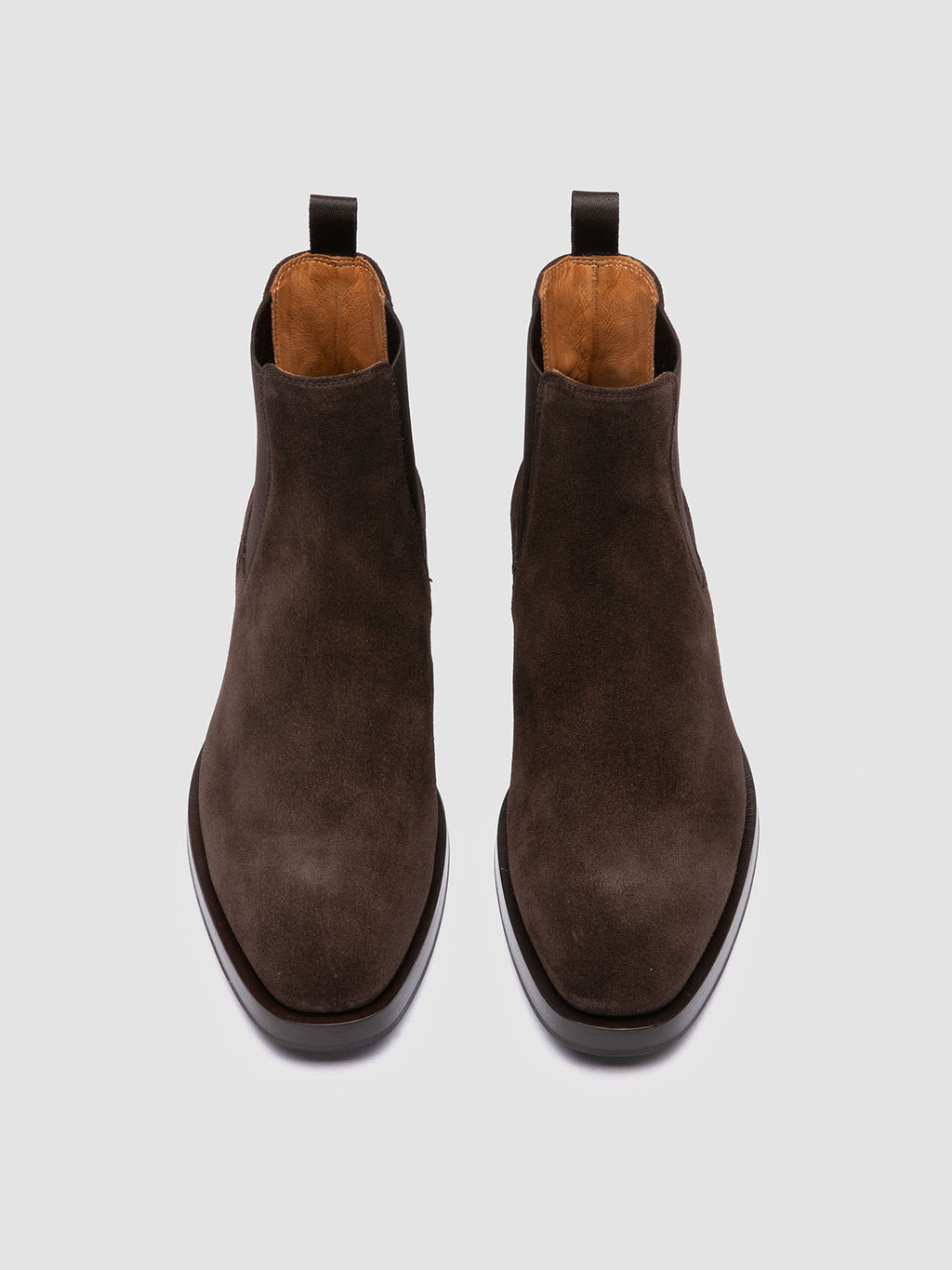 ORTEGA 003 - Brown Suede Chelsea Boots