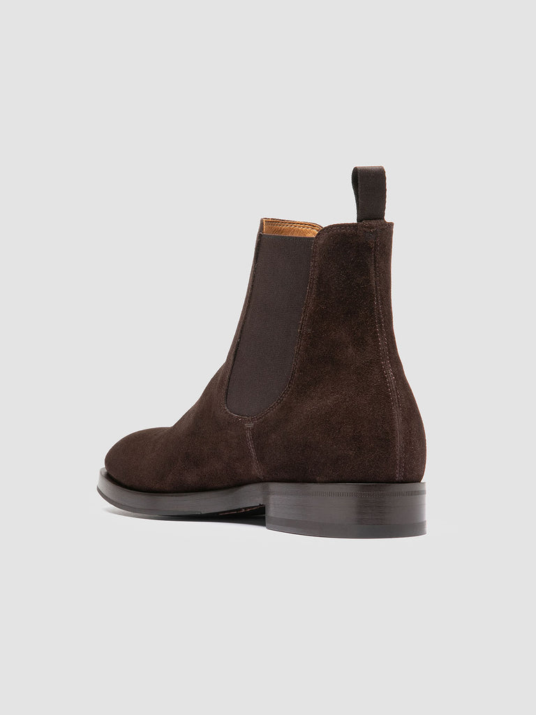ORTEGA 003 - Brown Suede Chelsea Boots