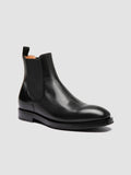 ORTEGA 003 - Black Leather Chelsea Boots