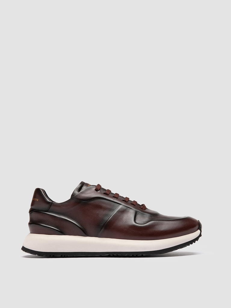 PERSPECTIVE 001 - Brown Leather Sneakers
