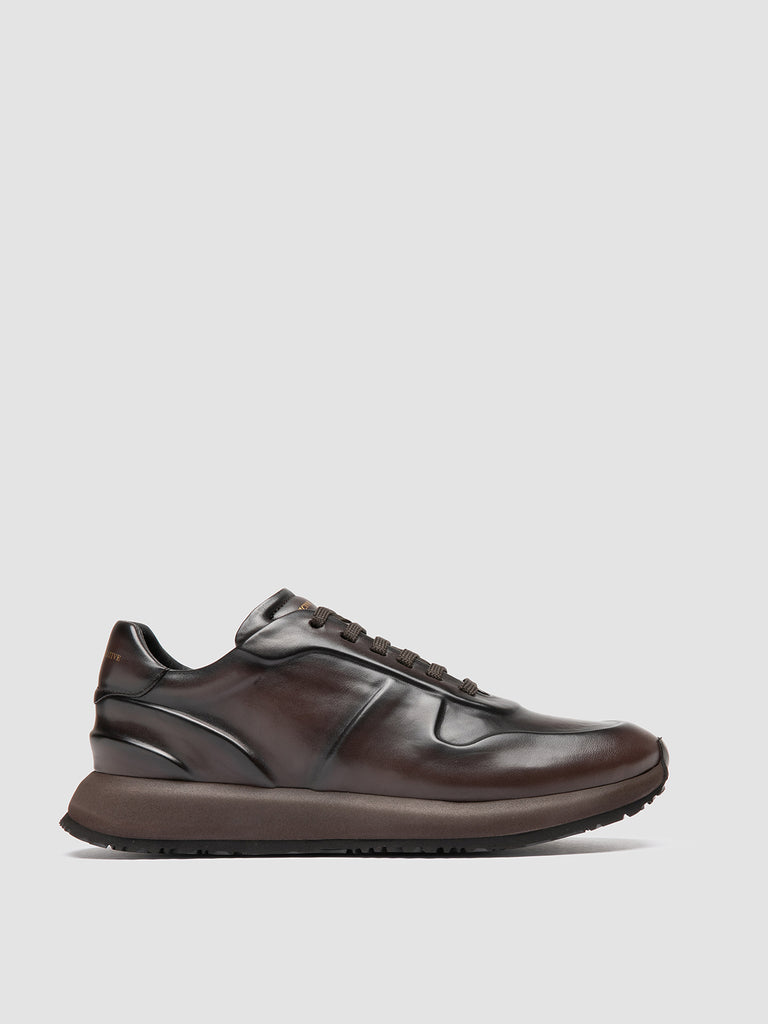 PERSPECTIVE 001 - Brown Leather Sneakers
