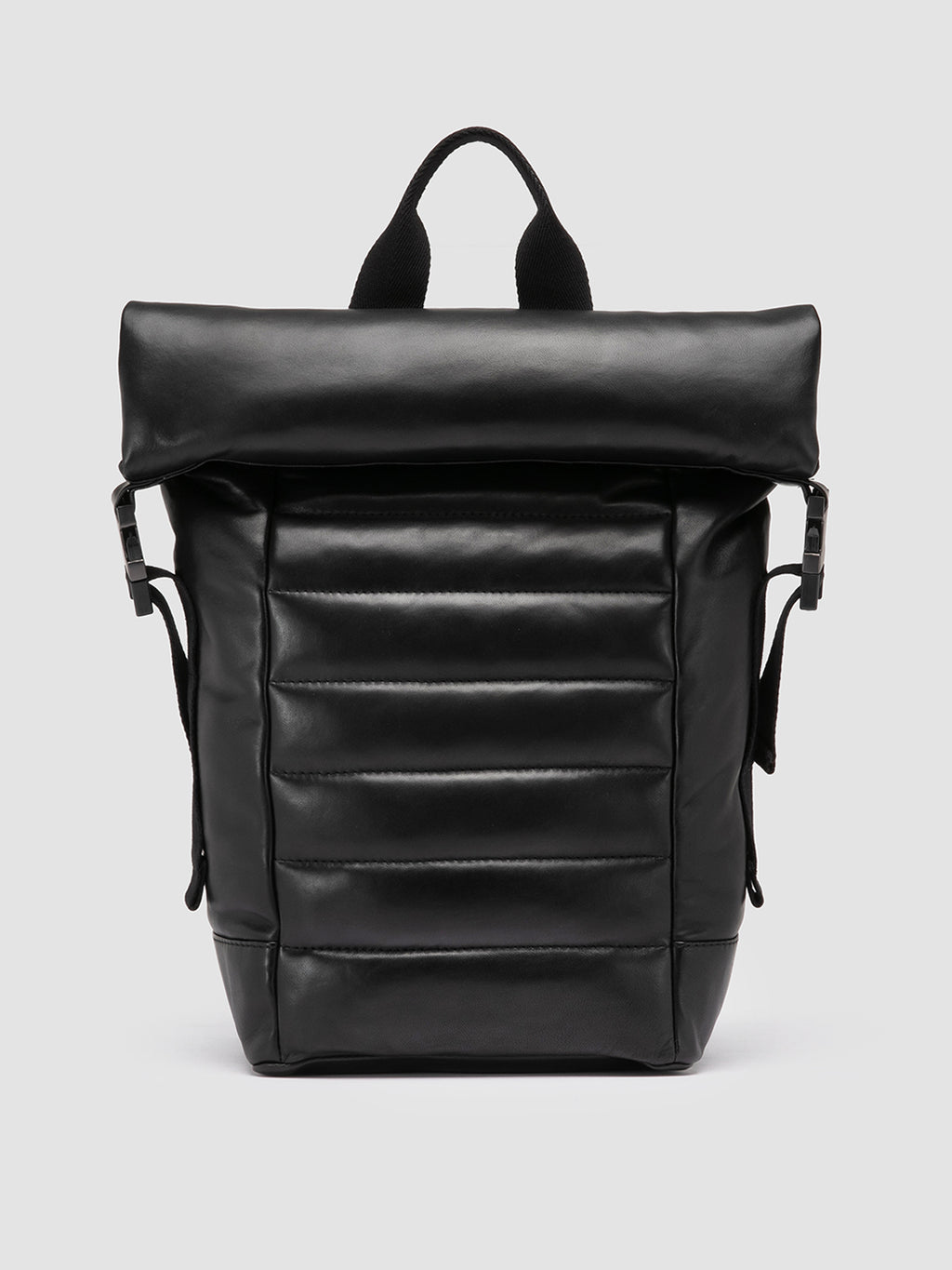 PLEASURE 001 - Black Leather Backpack Officine Creative - 1