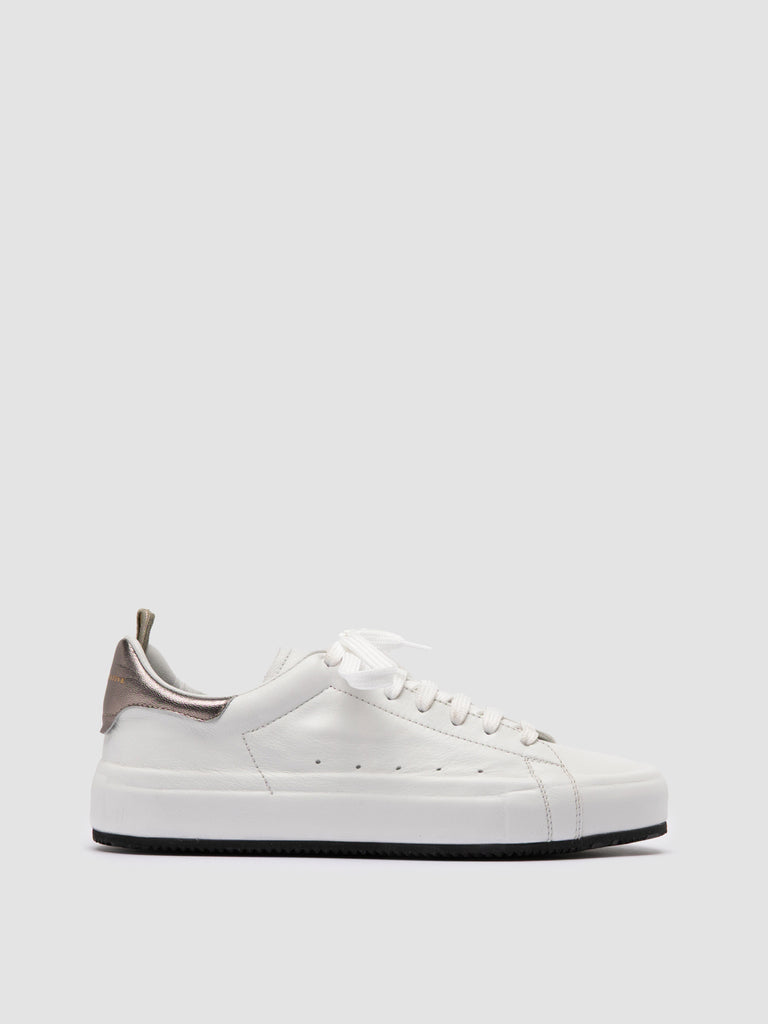 PRIMARY 101 - White Leather Sneakers