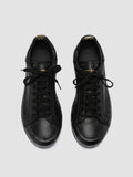 PRIMARY 101 - Black Leather Sneakers Men Officine Creative - 2