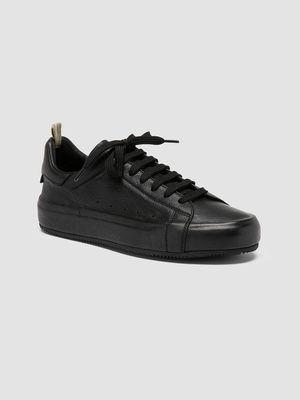 PRIMARY 101 - Black Leather Sneakers Men Officine Creative - 3