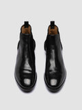 PRINCE 617 - Stivaletti Chelsea in Pelle Nera - thumb image 2,side view