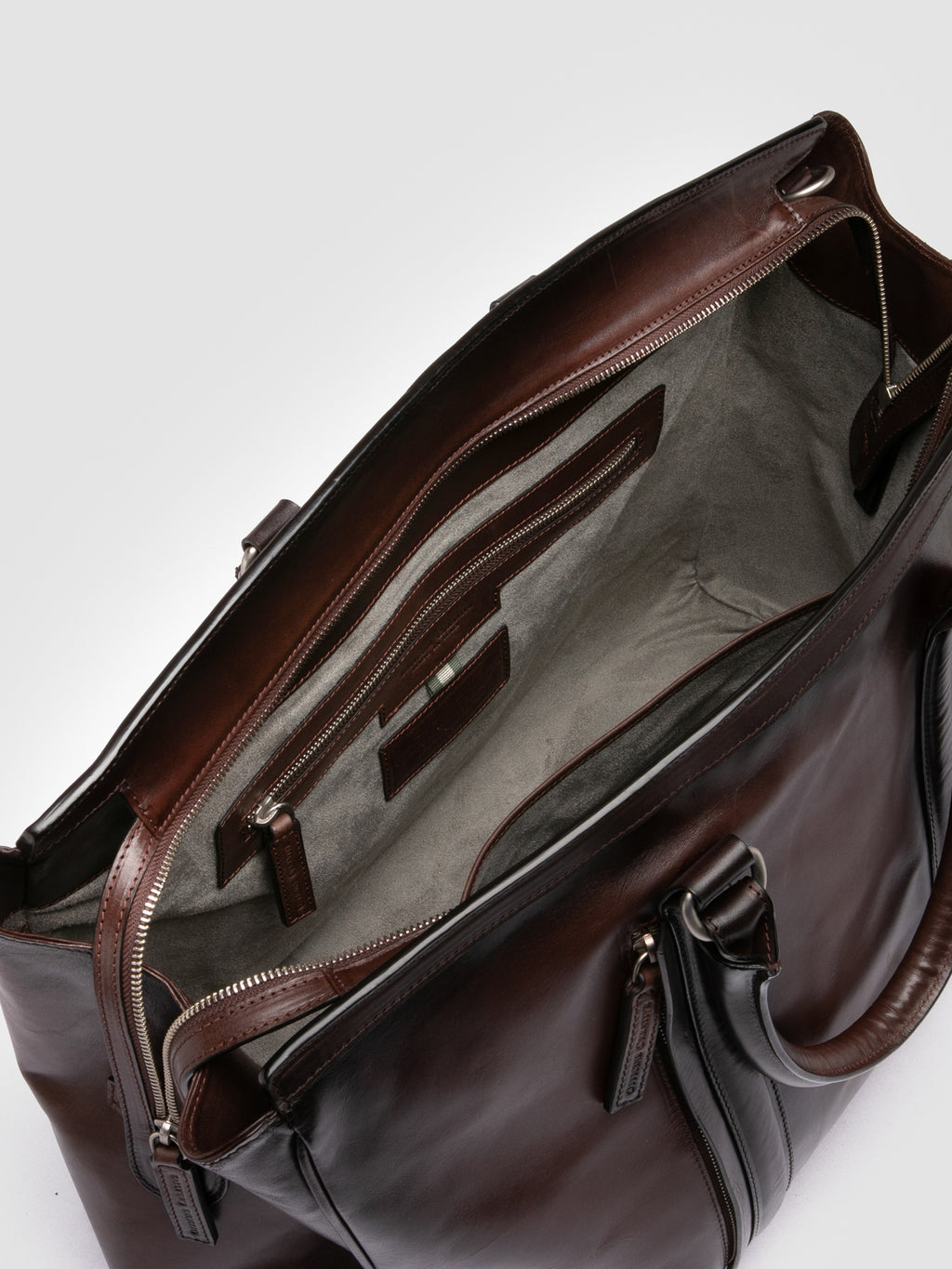 QUENTIN 009 - Brown Leather Bag