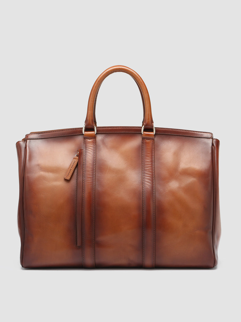 QUENTIN 009 - Brown Leather Bag