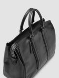 QUENTIN 009 - Black Leather Bag