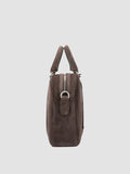 QUENTIN 010 - Brown Suede Bag