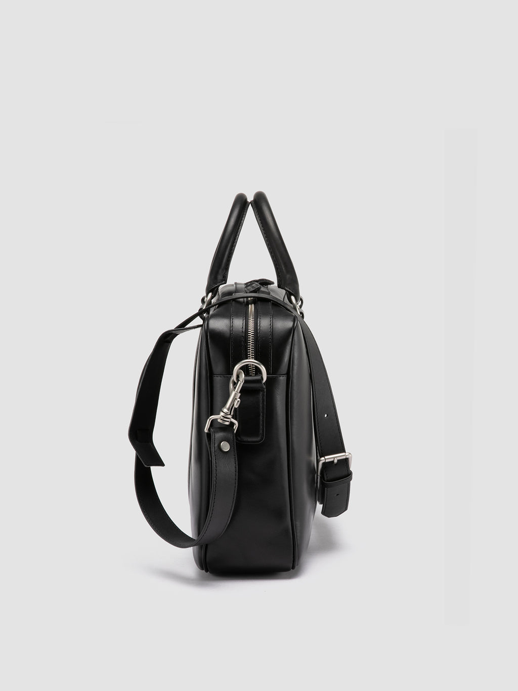 QUENTIN 010 - Black Leather Bag  Officine Creative - 5