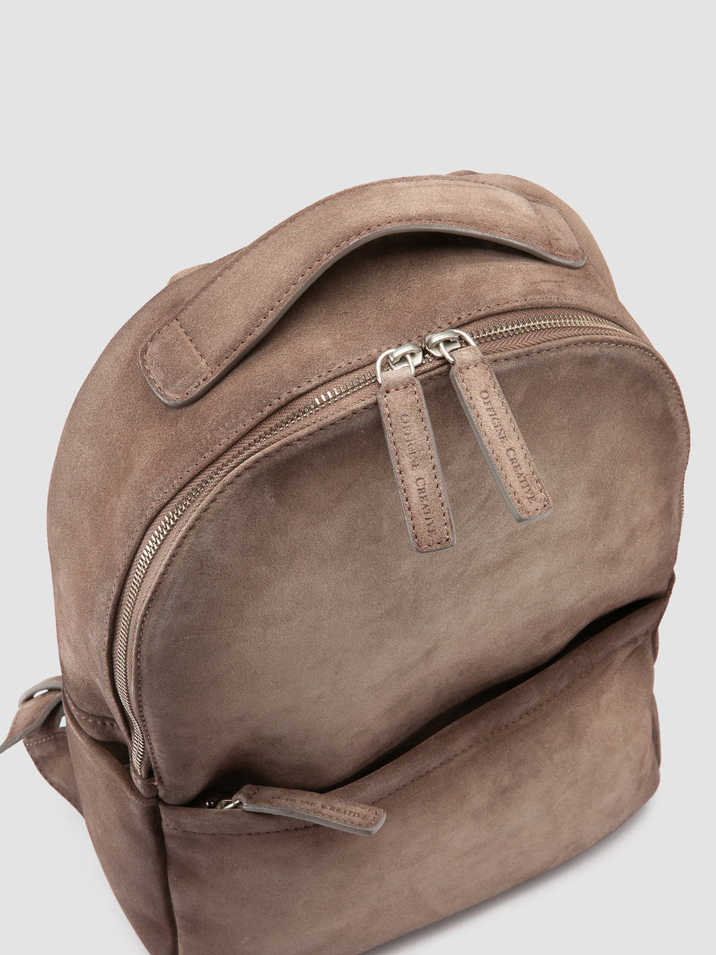 QUENTIN 20 - Taupe Suede Backpack - image 2