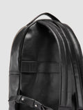 QUENTIN 020 - Zaino in Pelle Nera - thumb image 6,side view