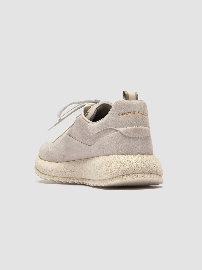RACE RUBREX 103 - Taupe Suede Sneakers