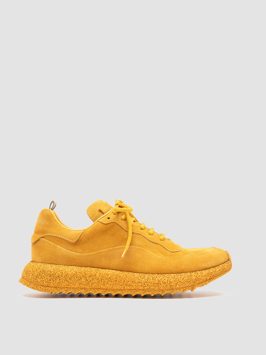 RACE RUBREX 103 - Yellow Suede Sneakers