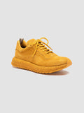 RACE RUBREX 103 - Yellow Suede Sneakers