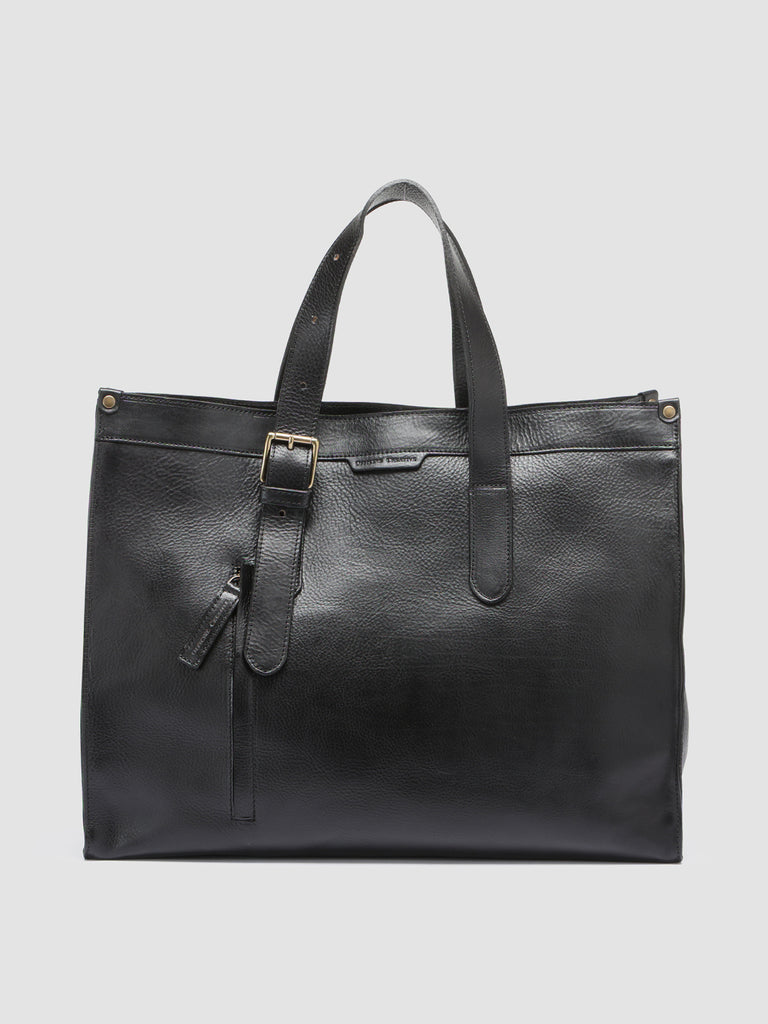 RARE 033 - Black Leather Briefcase