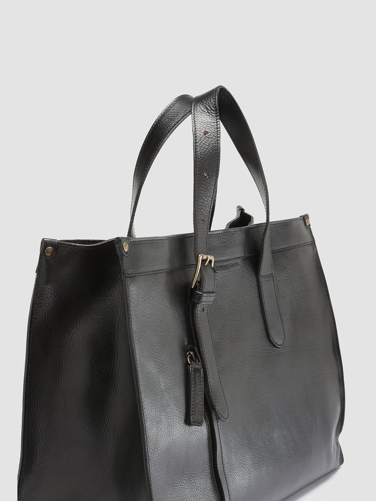 RARE 033 - Black Leather Briefcase