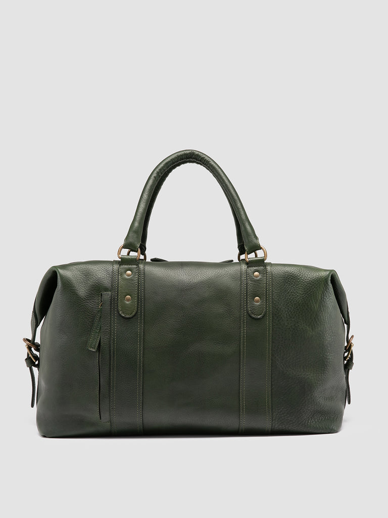 RARE 045 - Green Leather Travel Bag