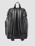 RARE 047 - Black Leather Backpack Officine Creative - 4