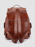 RARE 27 - Brown Leather Backpack