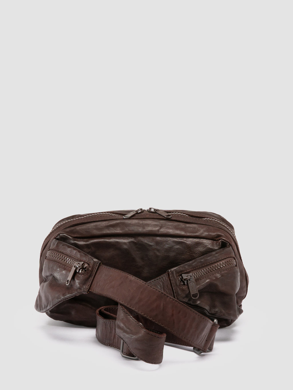 RECRUIT 009 - Brown Leather Waist Pack