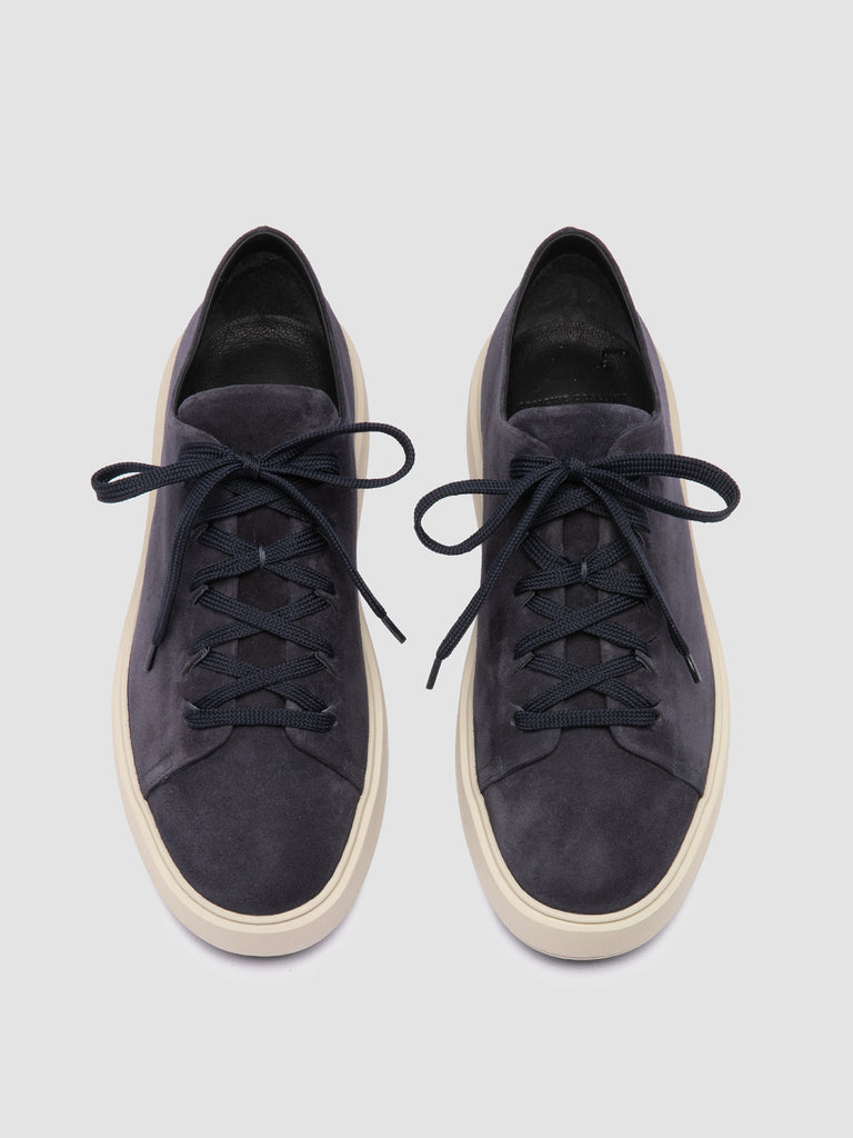 REMASTER 001 - Blue Suede Low Top Sneakers