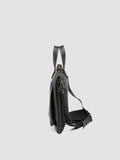 HELMET 046 - Black Leather Briefcase - thumb image 5,side view