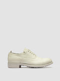 CALIXTE 003 - White Leather Oxford Shoes - image RTDCAXT003LUCBBH199350 - 1