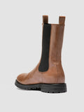 HESSAY RUBBER 008 - Taupe Leather Chelsea Boots