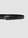 OC STRIP 04 - Black Leather belt - thumb image 3,side view