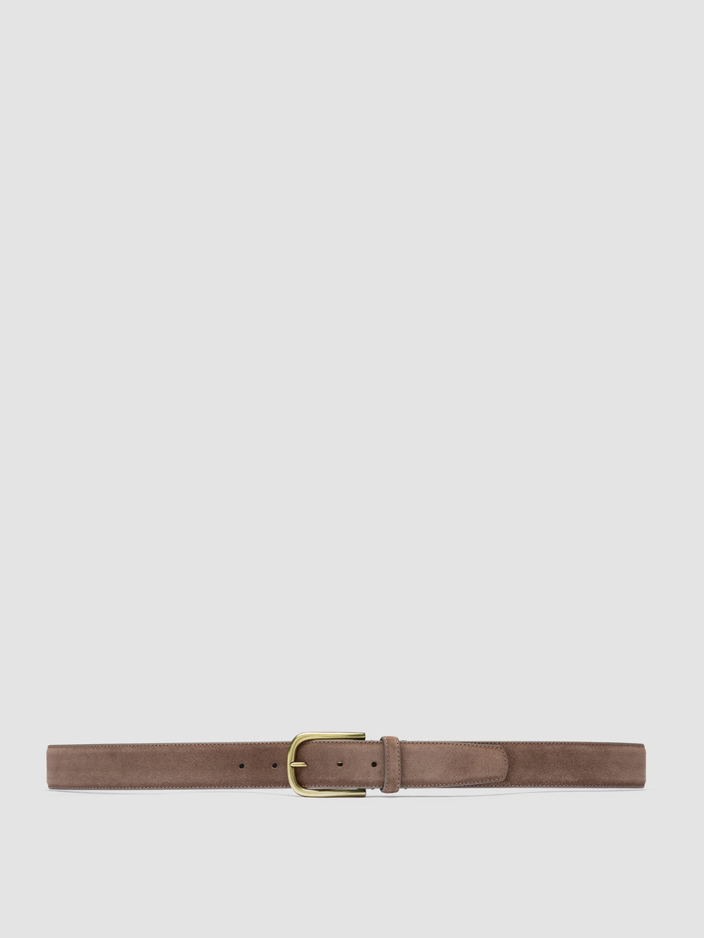 OC STRIP 04 - Beige Leather Belt - image 1,side view