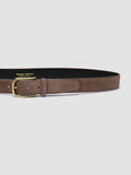 OC STRIP 04 - Beige Leather Belt - thumb image 4,side view