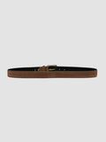 OC STRIP 04 - Brown Leather Belt - thumb image 4,side view