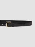 OC STRIP 05 - Black Leather Belt - thumb image 3,side view
