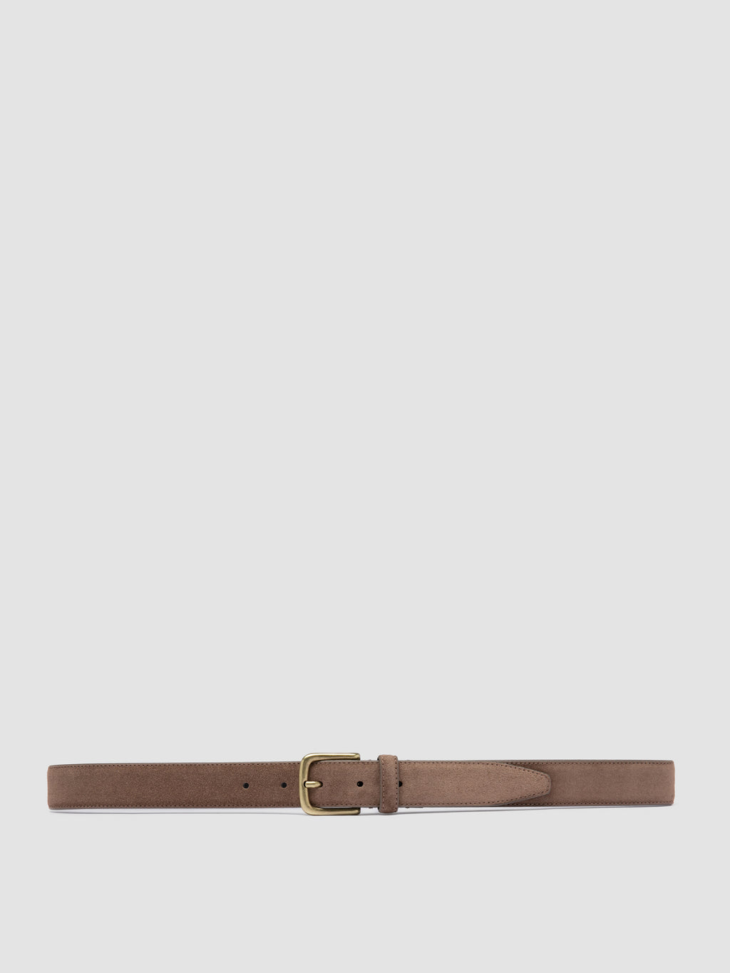 OC STRIP 05 - Beige Leather Belt - image 1,side view