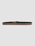 OC STRIP 05 - Beige Leather Belt - thumb image 4,side view