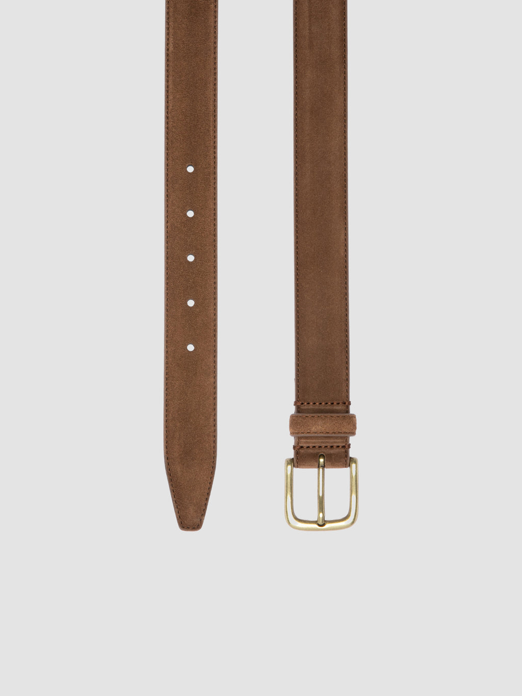 OC STRIP 05 - Brown Leather Belt - image 2,side view