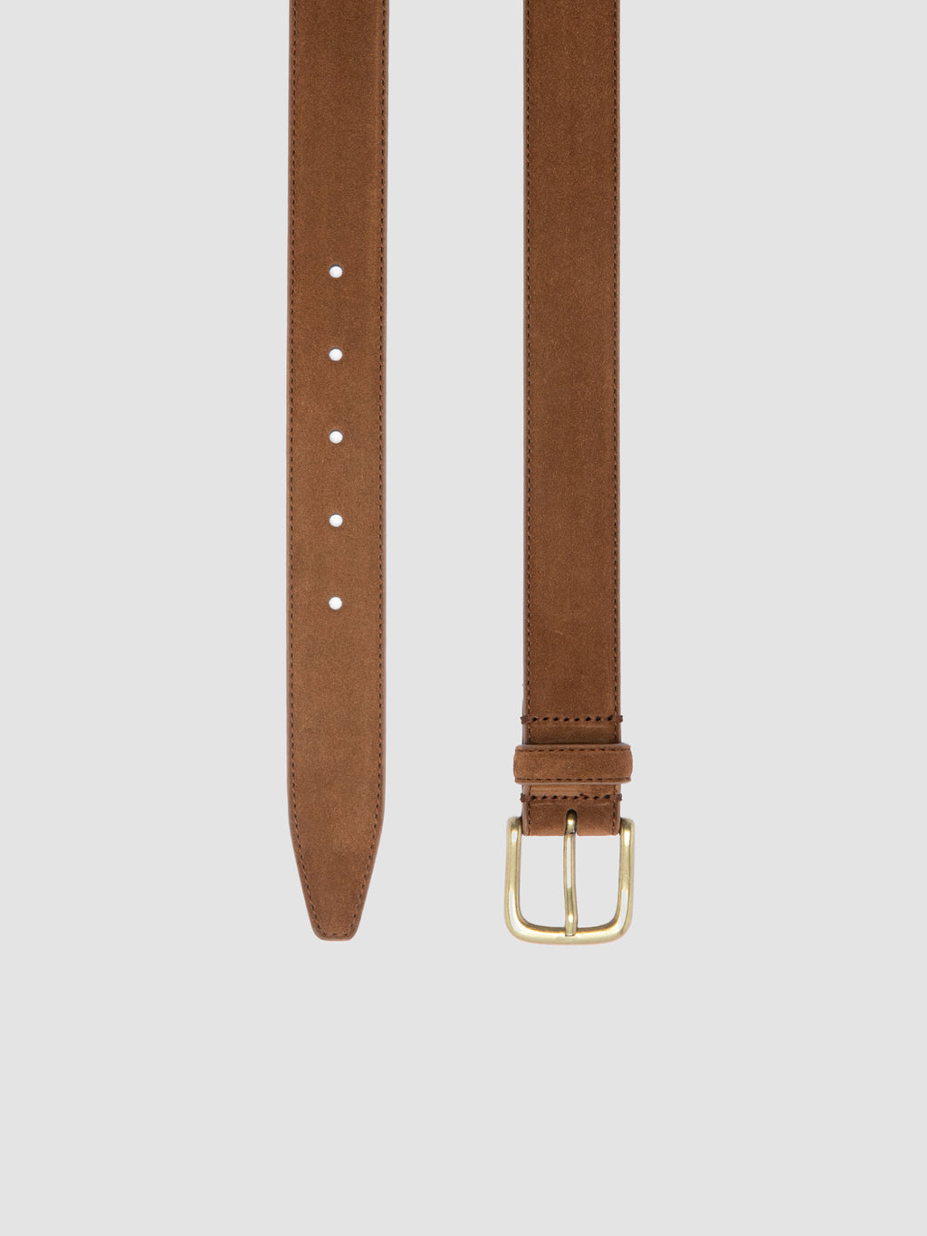 OC STRIP 05 - Brown Leather Belt - image 2,side view