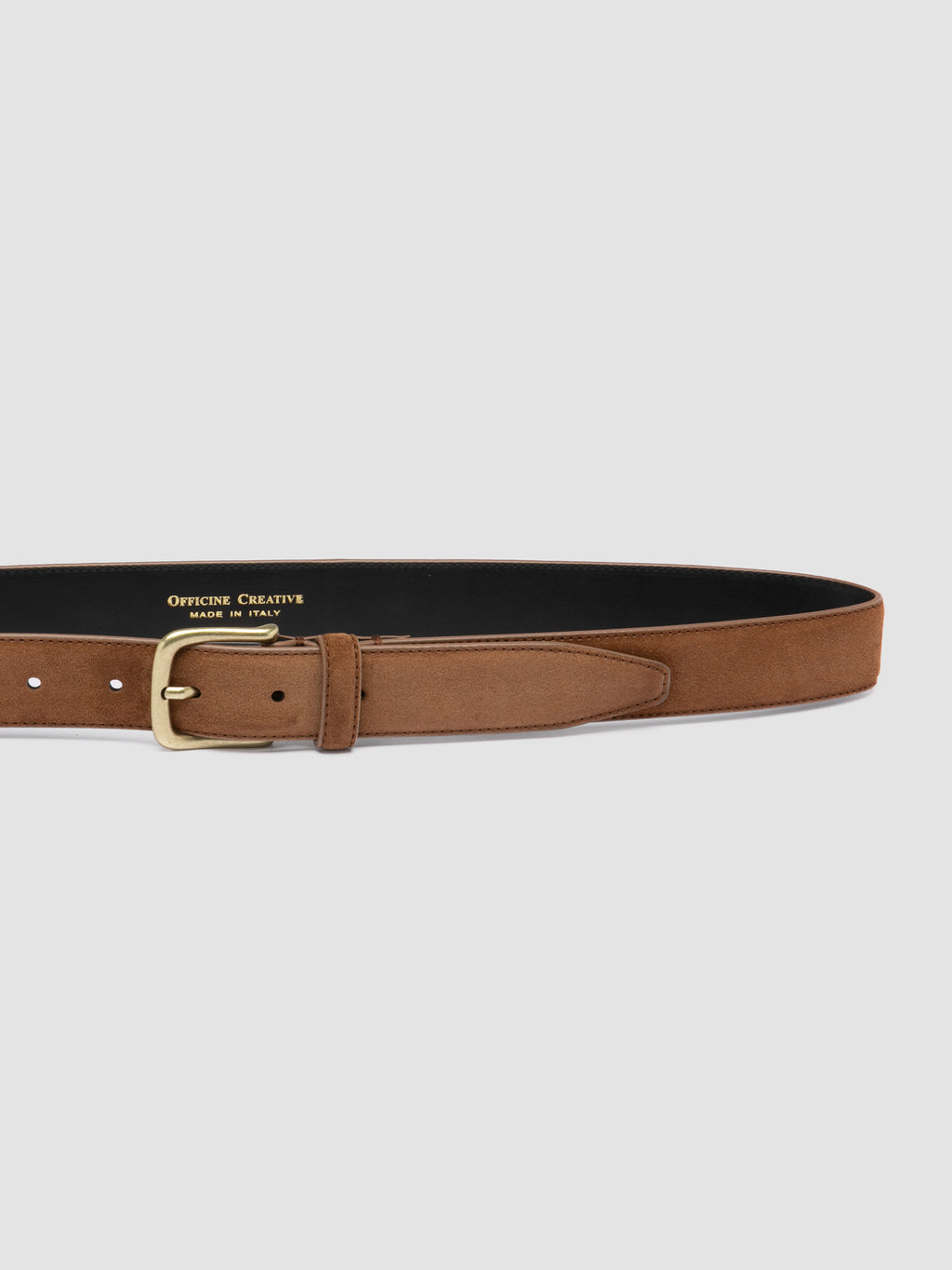 OC STRIP 05 - Brown Leather Belt - image 3,side view