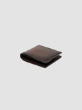 BOUDIN 02 - Brown Leather Bifold Wallet - thumb image 3,side view